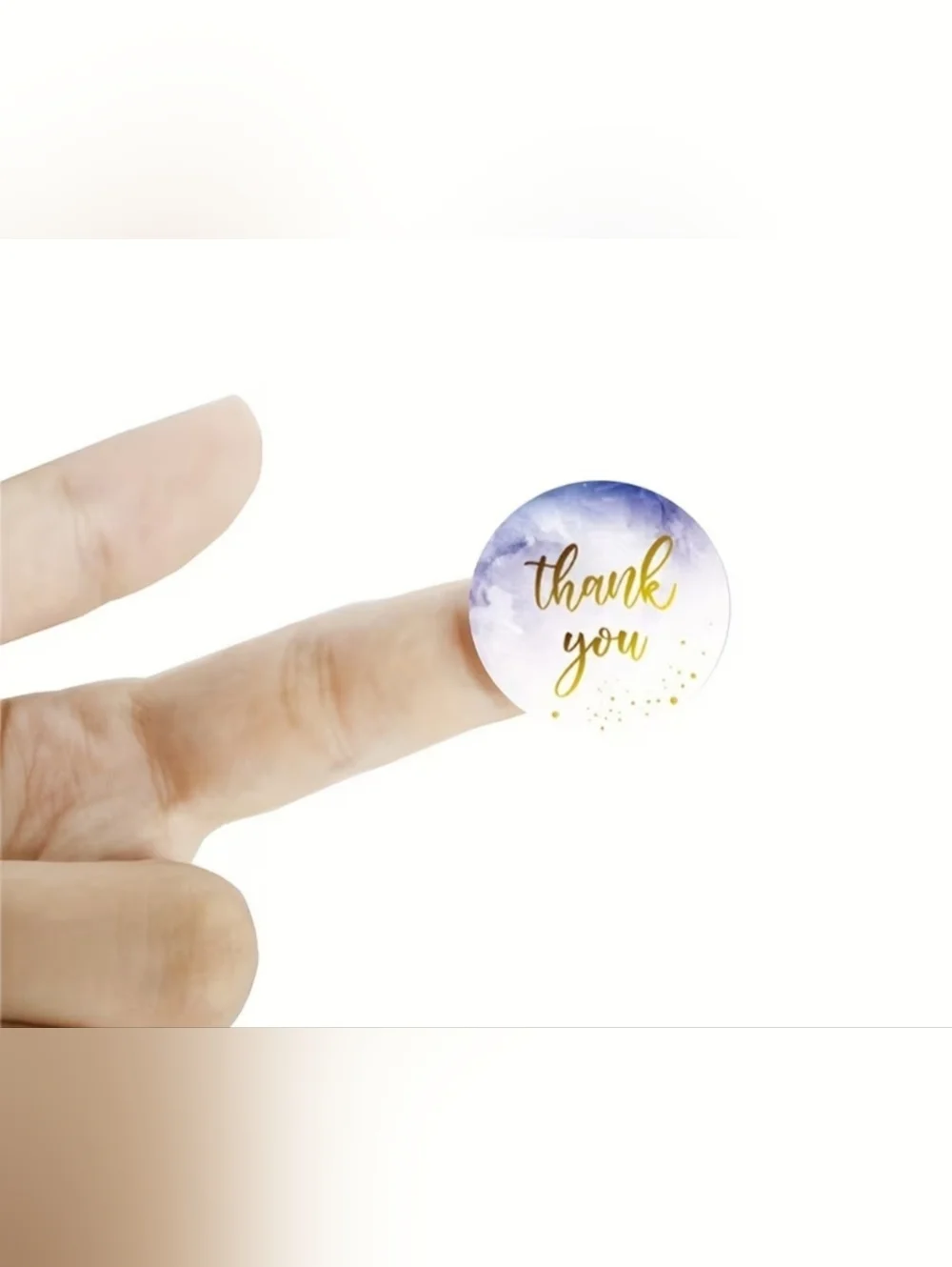 500 pieces/1 roll Thank you stickers